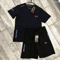 short t-shirt under